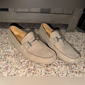 1901 Men’s Leather Loafers Slip On Driving Shoes Size 12M, size 12 M06416